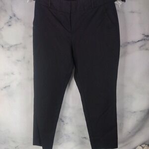 Worthington Curvy Fit Black Dress Pants Womens 10L Trousers Office Wear Long